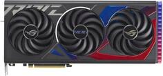 Видеокарта Asus PCI-E 4.0 ROG-STRIX-RTX4070S-O12G-GAMING NVIDIA GeForce RTX 4070 Super 12Gb 192bit GDDR6X 2640/21000 HDMIx2 DPx3 HDCP Ret