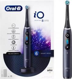 Электрическая зубная щетка IO8 BLACK ORAL-B Braun