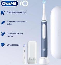 Электрическая зубная щетка IO4 MY WAY OCEAN BLUE+EXTRA BRUSH ORAL-B Braun