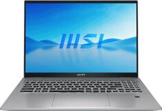 Ноутбук MSI Prestige 16Evo A13M-403RU Core i5 13500H 16Gb SSD1Tb Intel Iris Xe graphics 16 IPS QHD+ (2560x1600) Windows 11 Home silver WiFi BT Cam (9