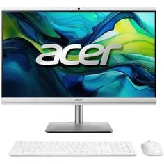 Моноблок Acer Aspire C24-195ES 23.8 Full HD Core Ultra 7 155U (1.7) 16Gb SSD512Gb Graphics CR Eshell GbitEth WiFi BT 65W клавиатура мышь Cam серебрис