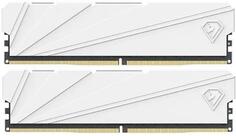 Оперативная память для компьютера 16Gb (2x8Gb) PC4-28800 3600MHz DDR4 DIMM CL18 Netac Shadow S White NTSSD4P36DP-16W