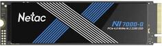 Твердотельный накопитель SSD M.2 4 Tb Netac NV7000-Q Read 7100Mb/s Write 6200Mb/s 3D QLC NAND NT01NV7000Q-4T0-E4X