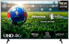 Телевизор ЖК 75&#039;&#039; Hisense/ 75, Ultra HD, Smart TV (ОС VIDAA U5), Wi-Fi, PCI 1600, DVB-T2/T/C/S2/S, 2х15W, CI+(1.4), 3хHDMI, 2хUSB, Works wit