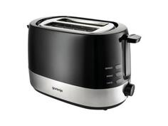 Тостер Gorenje T850BK серебристый чёрный