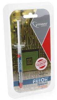 Термопаста Gembird FreOn Special GF-11-1.5 для радиаторов, 1,5гр, шприц