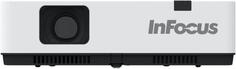 Проектор INFOCUS [IN1049] 3LCD, 4600 lm, WUXGA, 1.371.65:1, 50000:1, (Full 3D), 16W, 2хHDMI 1.4b, VGA in, CompositeIN, 3,5 mm audio IN, RCAx2 IN, USB-