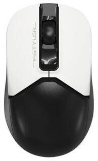 Мышь беспроводная A4TECH Fstyler FB12 чёрный белый Bluetooth