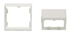 Панель Panduit CFPFS2AW на 2 модуля наклонная + рамка 45x45