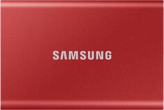 Внешний SSD диск 1.8 2 Tb USB Type-C Samsung MU-PC2T0R/WW красный