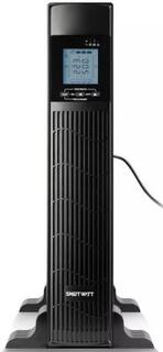 SMARTWATT линейно-интерактивный SIN, 1500/1200 ВА/Вт, стоечный/напольный, LCD дисплей, IEC C13 - 3 шт., Shuko CEE7/4 - 3 шт. Дельта