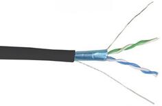Кабель U/UTP категория 5e ITK LC3-C5E04-139 4х2х24AWG solid LDPE 305 м черный