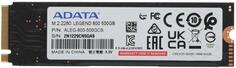 Твердотельный накопитель SSD M.2 500 Gb ADATA Legend 800 Read 3500Mb/s Write 2200Mb/s 3D NAND TLC ALEG-800-500GCS