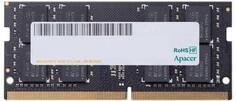 Оперативная память для ноутбука 8Gb (1x8Gb) PC4-21300 2666MHz DDR4 SO-DIMM CL19 Apacer ES.08G2V.GNH