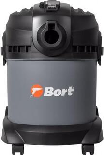 Bort Пылесос для сухой и влажной уборки BAX-1520-Smart Cle {Расход воздуха 50 л/сек; 94 л/сек; Вместимость бака 20 л; Мощность 1400 Вт; Пылесос для вл