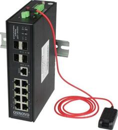 Коммутатор Osnovo SW-80804/ILS управляемый