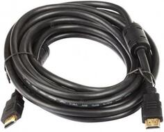 Кабель HDMI 3м VCOM Telecom TCG200F-3M круглый черный