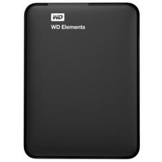 Внешний жесткий диск 2.5 1 Tb USB 3.0 Western Digital Elements Portable WDBUZG0010BBK-WESN черный