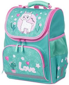 Ранец ПИФАГОР BASIC, с эргономичной спинкой, Baby lama, 35х28х18 см, 229934