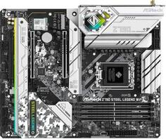 Материнская плата ASRock STEEL LEGEND WIFI Socket 1700 Z790 4xDDR5 3xPCI-E 16x 8xSATA III ATX Retail