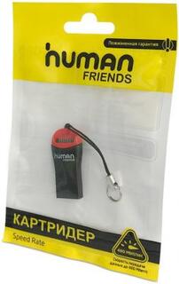 Картридер внешний CBR Human Friends Speed Rate Beat MicroSD T-Flash