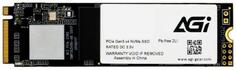 Твердотельный накопитель SSD M.2 2 Tb AGI AI298 Read 2400Mb/s Write 1800Mb/s 3D NAND AGI2T0GIMAI298