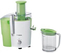Соковыжималка Bosch MES25G0 700 Вт пластик белый зелёный