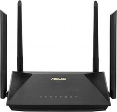 Wi-Fi роутер ASUS RT-AX53U 802.11ax 1200Mbps 2.4 ГГц 5 ГГц 3xLAN USB черный