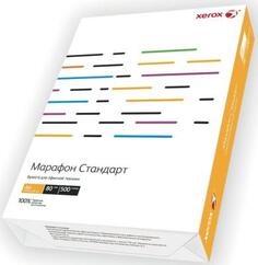 Коробка бумаги XEROX Марафон Стандарт классC, A4 80 г/м2 5*500л 450L90649