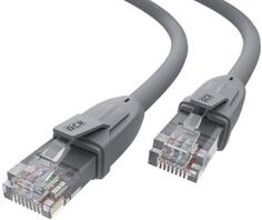 GCR Патч-корд прямой 2.0m UTP кат.6, серый, 24 AWG, ethernet high speed, RJ45, T568B, GCR-52592 Green Connection