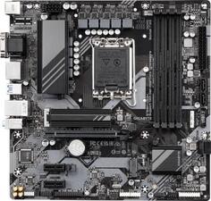 Материнская плата GigaByte B760M DS3H Socket 1700 B760 4xDDR5 1xPCI-E 16x 2xPCI-E 1x 4xSATA III mATX Retail