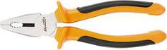 Плоскогубцы SPARTA 16968 comfort 180мм комбинированные шлифованные двухкомпонентные рукоятки