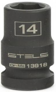 Головка ударная шестигранная, 14 мм, 1/2, CrMo // Stels