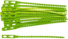 Подвязки для садовых растений, 13 см, пластиковые, 50 шт// Palisad