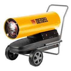 Тепловая пушка Denzel DHG-50 50000 Вт вентилятор желтый
