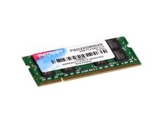 Оперативная память для ноутбука 2Gb (1x2Gb) PC2-6400 800MHz DDR2 SO-DIMM CL6 Patriot PSD22G8002S Патриот