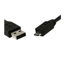 Кабель microUSB 0.75м Ningbo 841413 круглый черный