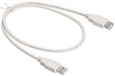 Кабель удлинительный USB 2.0 AM-AF 0.75м Buro USB2.0-AM-AF-0,75M