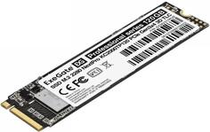 Твердотельный накопитель SSD M.2 120 Gb Exegate NextPro Read 1200Mb/s Write 600Mb/s 3D NAND TLC EX282317RUS