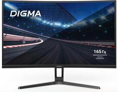 Монитор Digma 27 Overdrive 27A510Q черный VA LED 1ms 16:9 HDMI M/M матовая 300cd 178гр/178гр 2560x1440 165Hz G-Sync FreeSync DP 2K USB 5.8кг