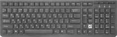 Клавиатура беспроводная Defender SM-535 USB черный