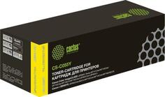 Картридж лазерный Cactus CS-C055Y желтый (2100стр.) для Canon LBP663Cdw, LBP664Cx, MF746Cx, MF742Cdw, MF744Cdw