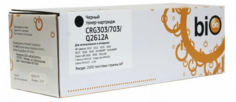 Картридж Bion Cartridge 703 Q2612A для Canon LBP2900 LBP3000 HP LJ 1000 3000 2000стр Черный