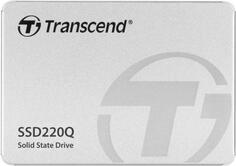 Твердотельный накопитель SSD 2.5 2 Tb Transcend SSD220Q Read 550Mb/s Write 500Mb/s 3D QLC NAND TS2TSSD220Q