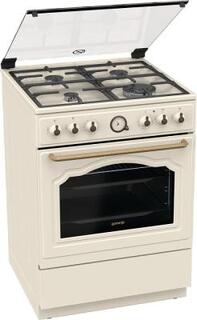 Комбинированная плита Gorenje GKS6C70CLI бежевый