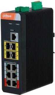 Коммутатор Dahua DH-IS4410-6GT-120 6G 4SFP 6PoE 120W управляемый