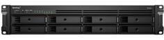 Synology Rack 2U, QC2.2GHzCPU/4GbDDR4(upto32)/RAID0,1,5,6,10/upto 8 hot plug HDDs SATA(3,5&#039;or2,5&#039;)(upto 12 with RX418)/2xUSB3.2/1eSATA/iSCSI
