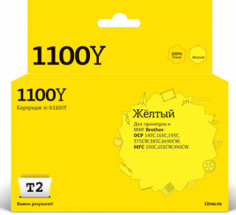 Картридж T2 TK-540Y для для Brother DCP-145C/165C/385C/6690CW/MFC-250C/990CW 325стр Желтый