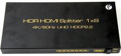 Разветвитель HDMI VCOM DD428 Spliitter 1=&gt;8 2.0v.