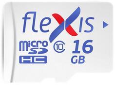 Карта памяти microSDHC 16Gb Flexis FMSD016GU1A